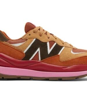 57/40 Brown Pink Red new balances work once